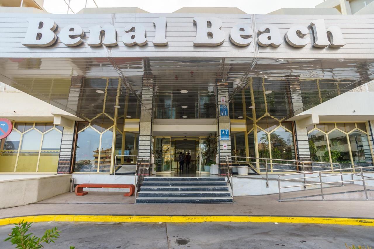 Seaview Beachfront Studio With Aqua Park & Balcony Benalmádena Rum bild
